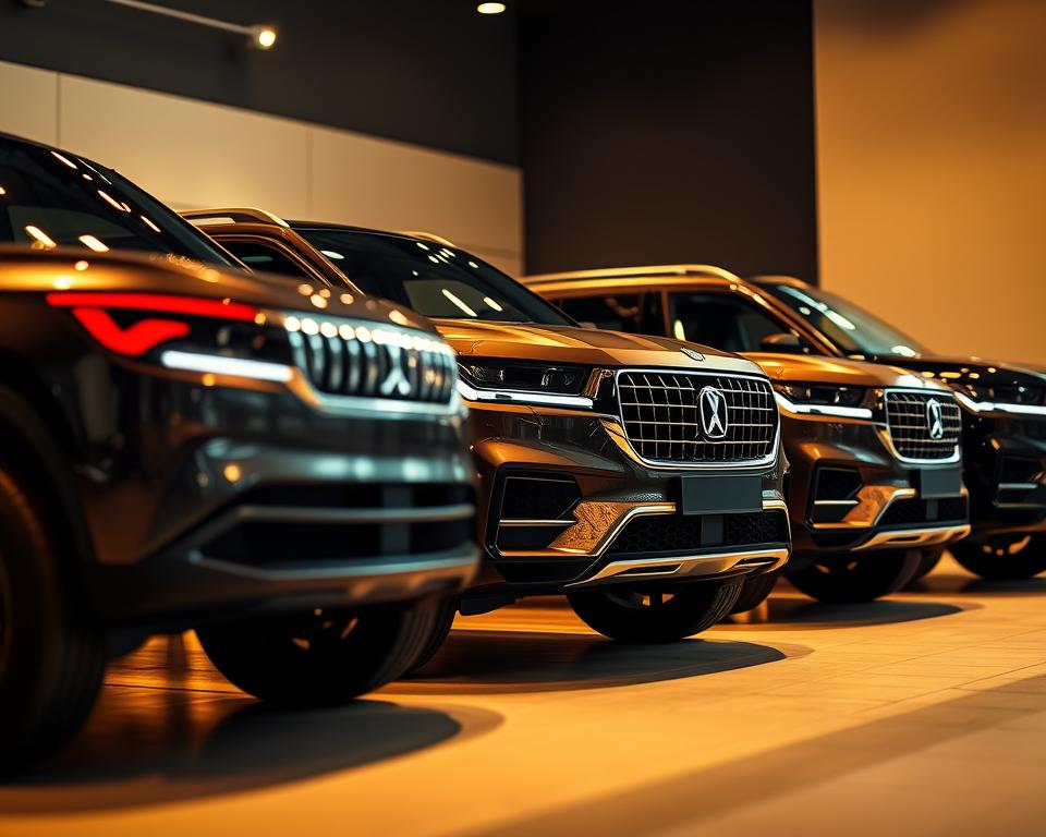 Comparativo entre SUVs premium