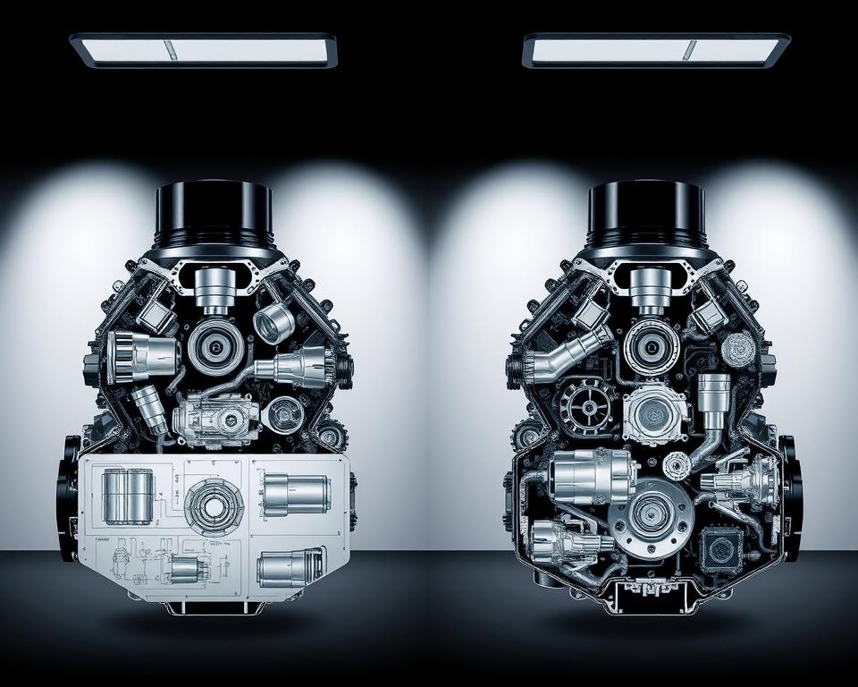 Comparativo técnico de motores