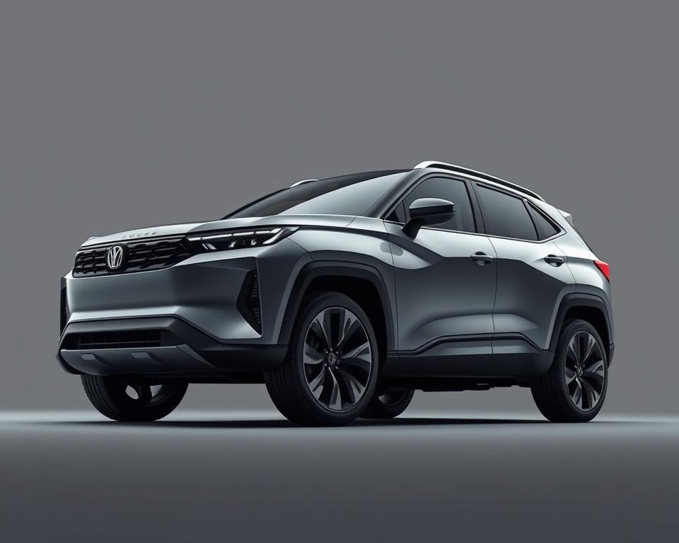 Design de SUV compacto 2025