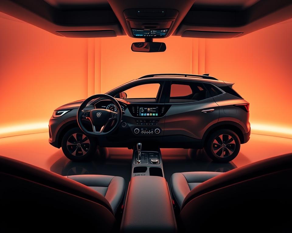 Tecnologia em SUVs compactos