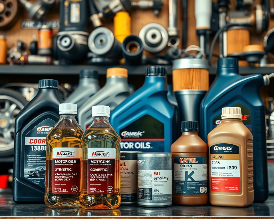 Tipos de óleos de motor