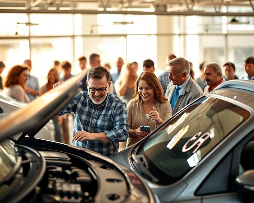 histórias de compradores de carros usados