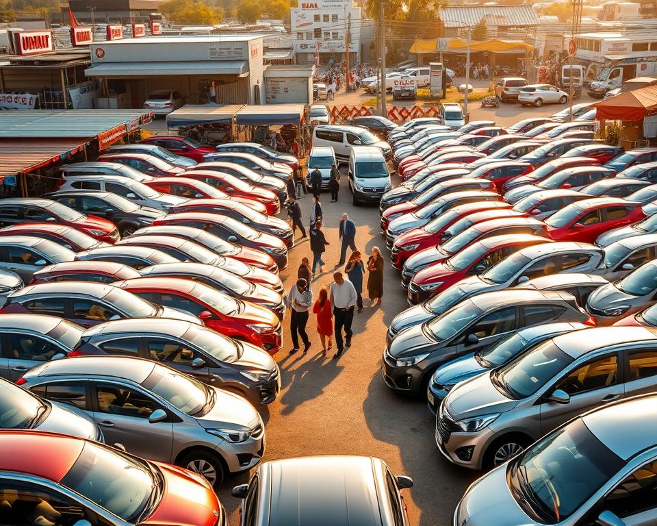 panorama mercado veículos usados