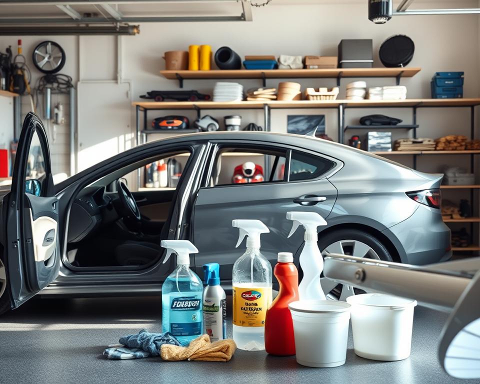 preparação do carro para venda