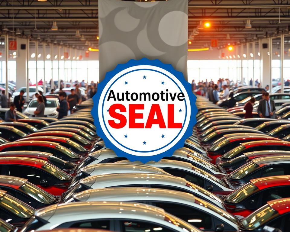 selo automotivo em leilões de carros