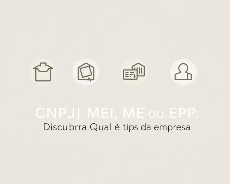 CNPJ MEI, ME ou EPP
