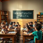 Aprenda a ler e escrever de graça e receba um certificado!