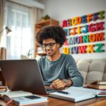 Alfabetização para adultos: aplicativo para aprender em casa