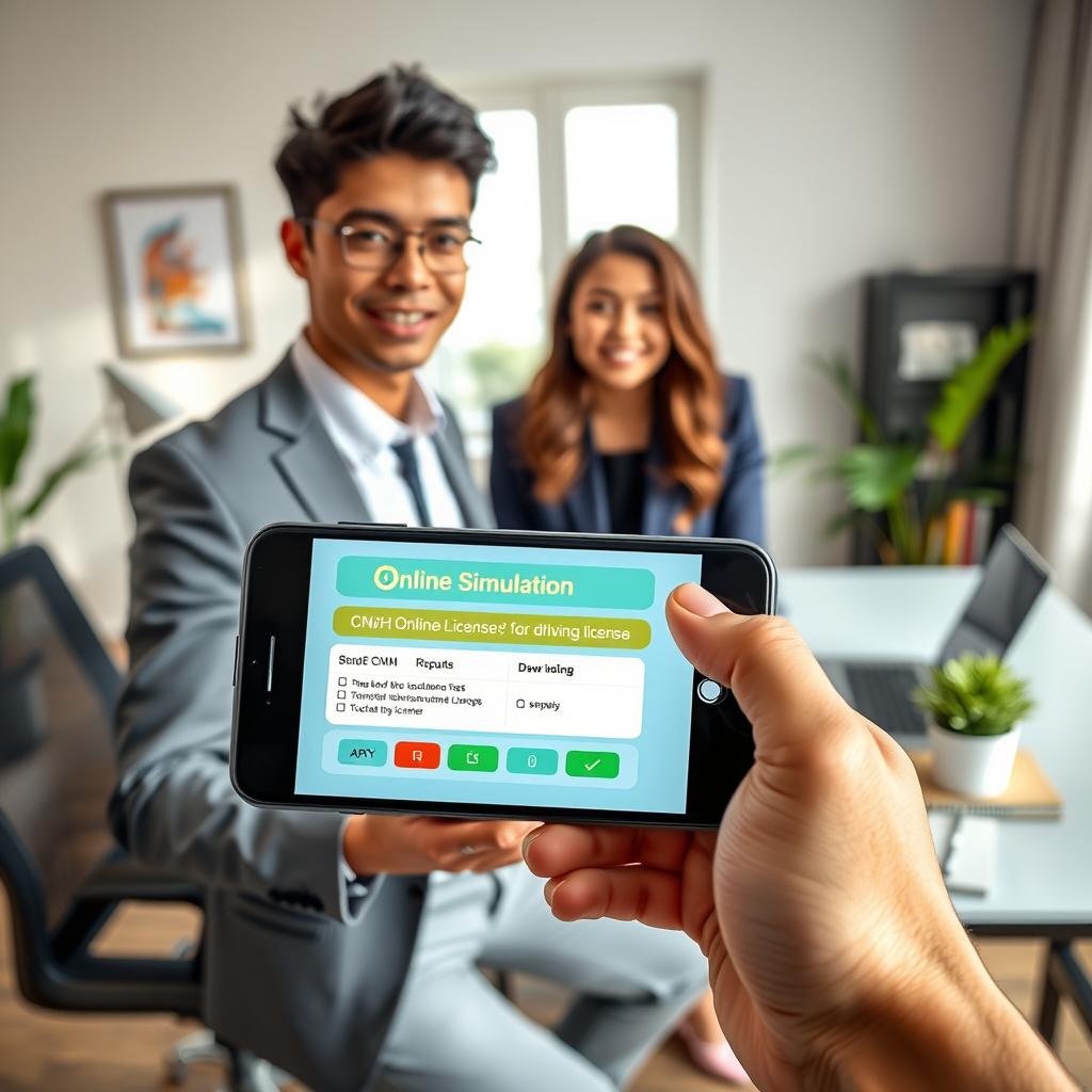 CNH: Simulado Online e Gratuito no Seu Celular