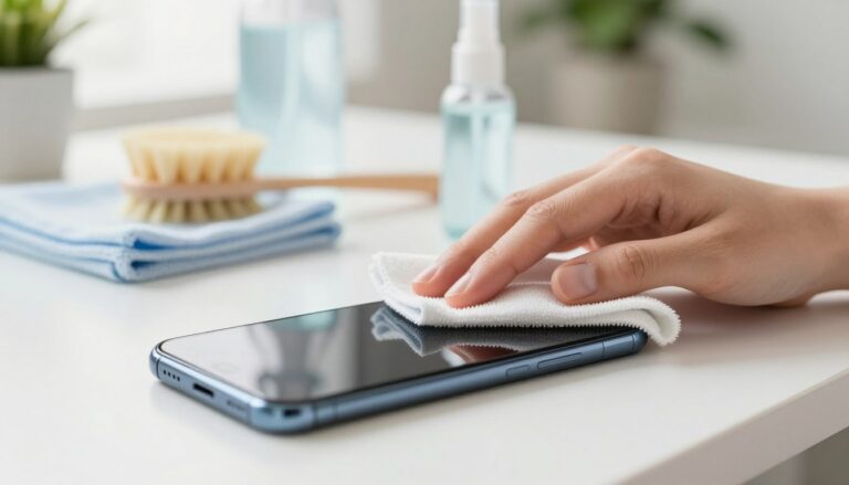 Como limpar o celular