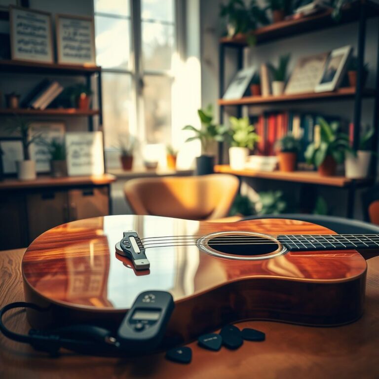 afine em segundos seu violão