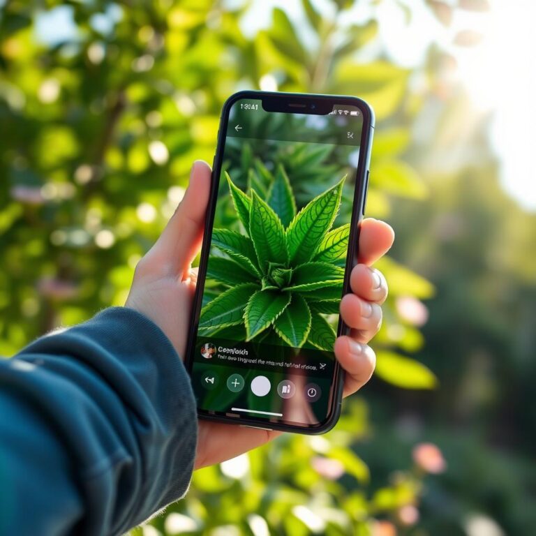 descubra o nome de qualquer planta pelo celular