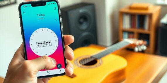🪕Melhor Aplicativo para Afinar Violão no Celular (Grátis)