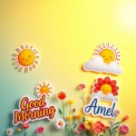 Figurinhas de Bom Dia e Amém Grátis (Encante com Mensagens Lindas)