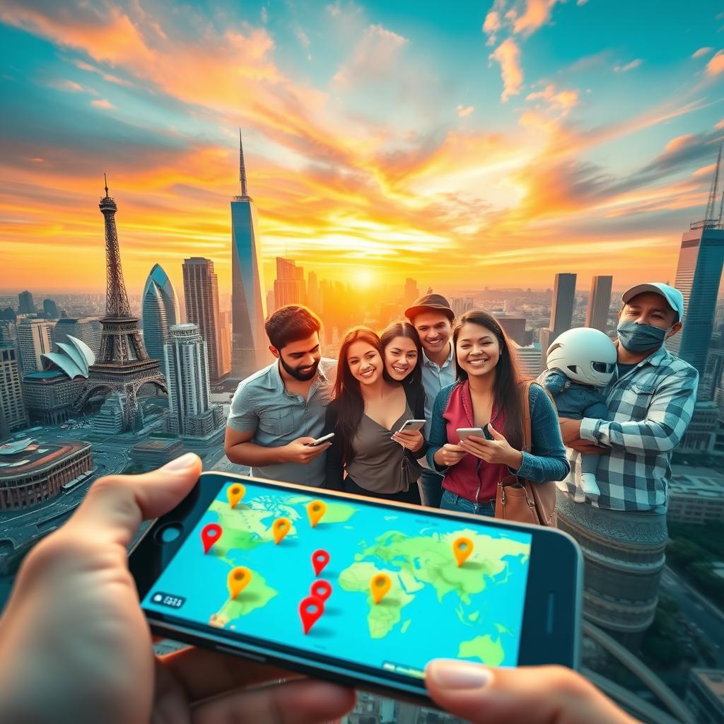 🌍Explore cidades do mundo sem sair de casa usando esse aplicativo