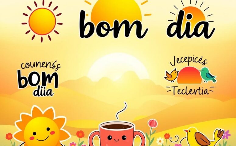 📲 Transforme seu bom dia em algo inesquecível com essas figurinhas prontas