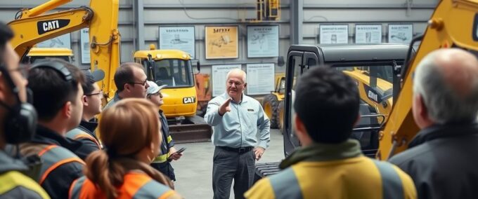Aplicativo de Treinamento para Operadores de Máquinas Pesadas