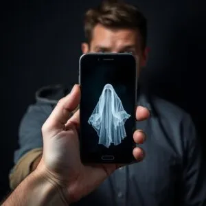 caça fantasmas no celular